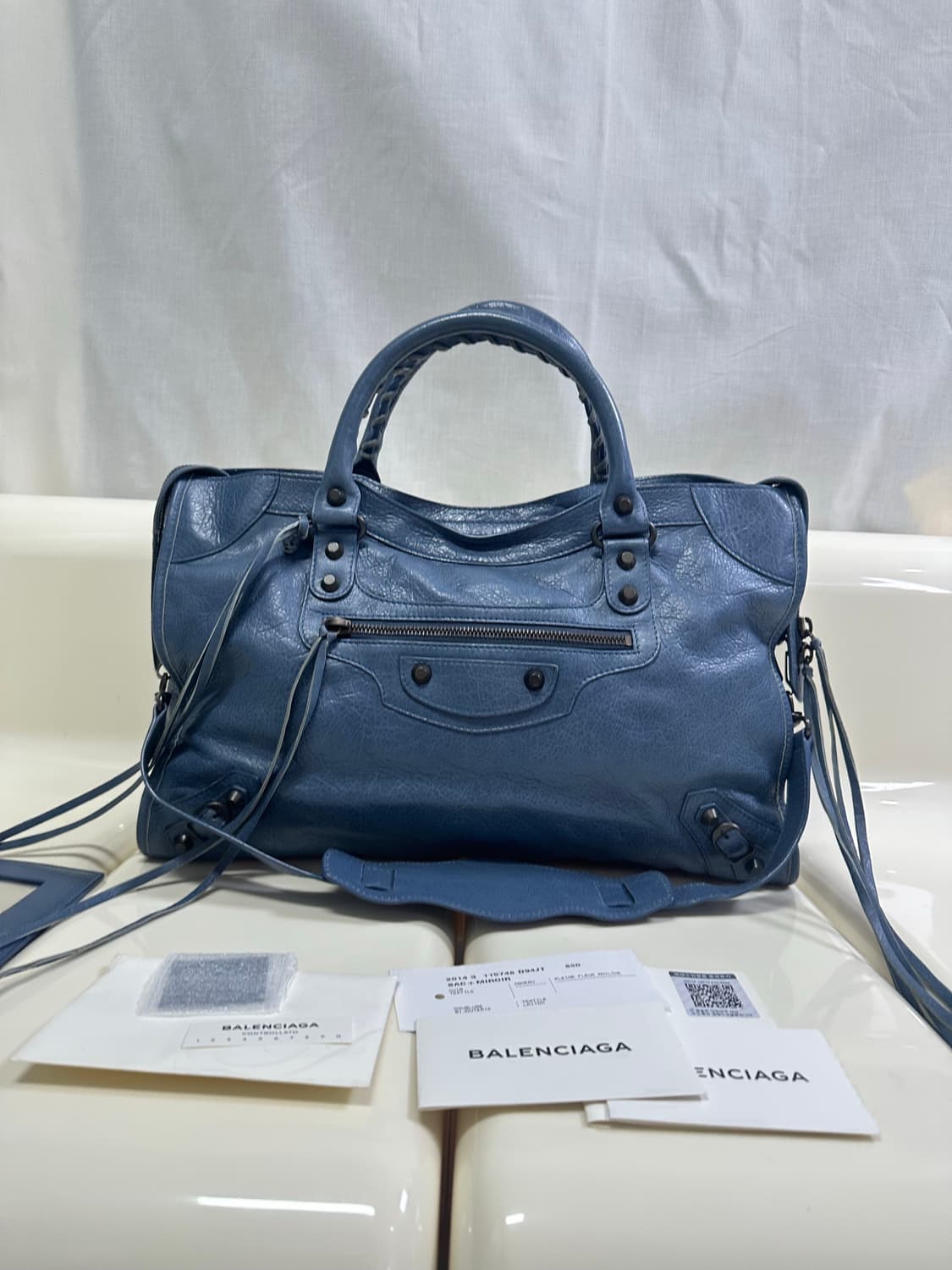 [A+ 정품] 발렌시아가 시티 모터백 미디움 상품이미지8