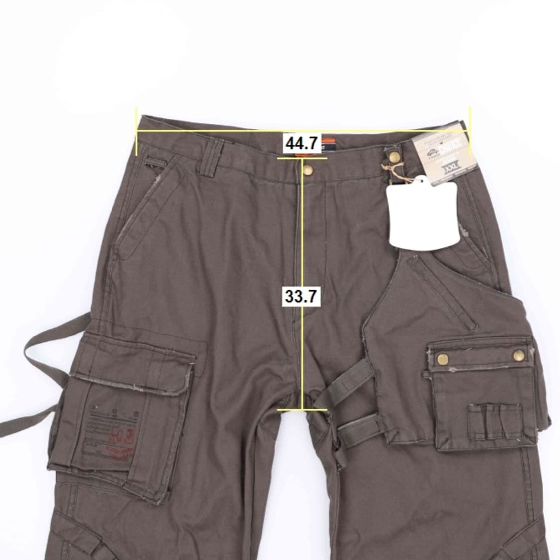 [XXL] 새상품 빈티지 멀티 포켓 워크 테크 카고 바지 3796 상품이미지10