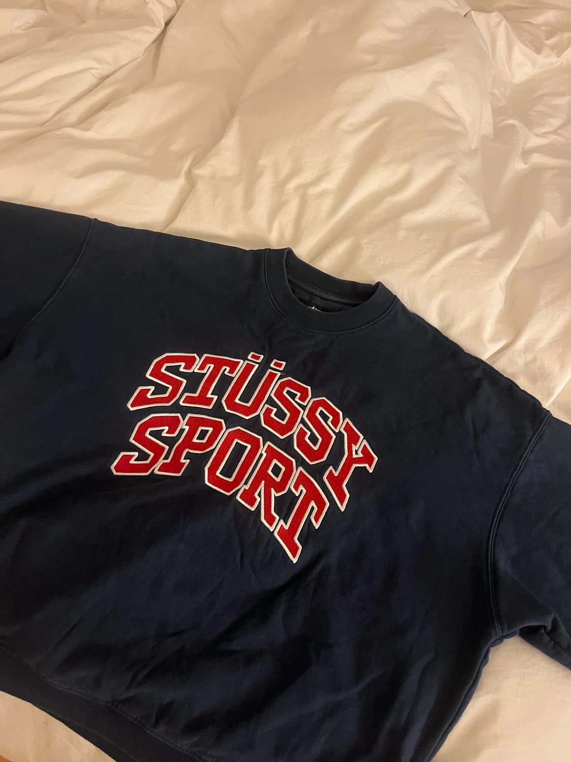 스투시 스포츠 오버사이즈 맨투맨 m 상품이미지1