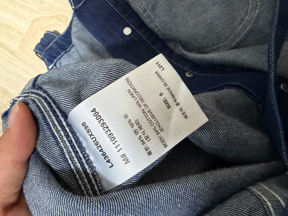 LEE 데님 점프수트 새상품급 상품이미지7