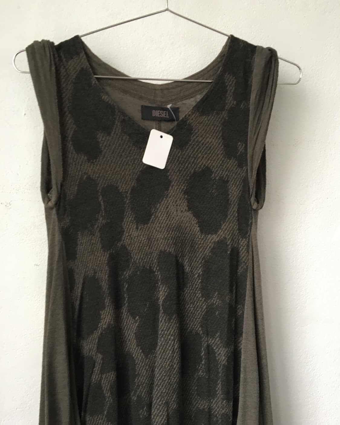 Diesel pattern unbalanced sleeveless one 상품이미지3