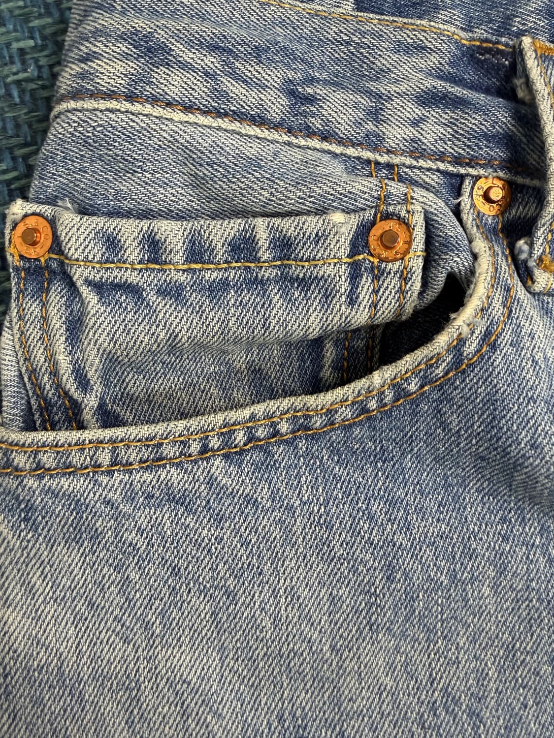 [RE/DONE x Levi's] 리던 리바이스 리컨스트럭티드 데님 쇼츠 상품이미지8