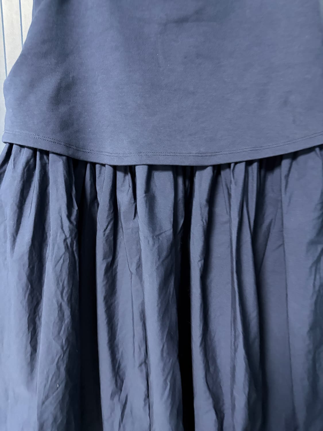 Zara 자라 미디 스커트 네이비 상품이미지3