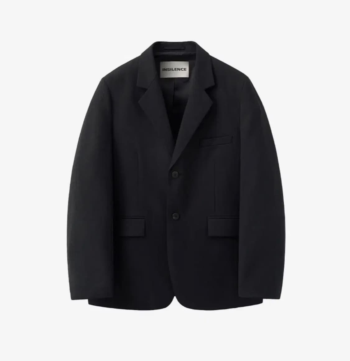 (L) 인사일런스 오버사이즈 울 블레이저 BLACK 상품이미지1