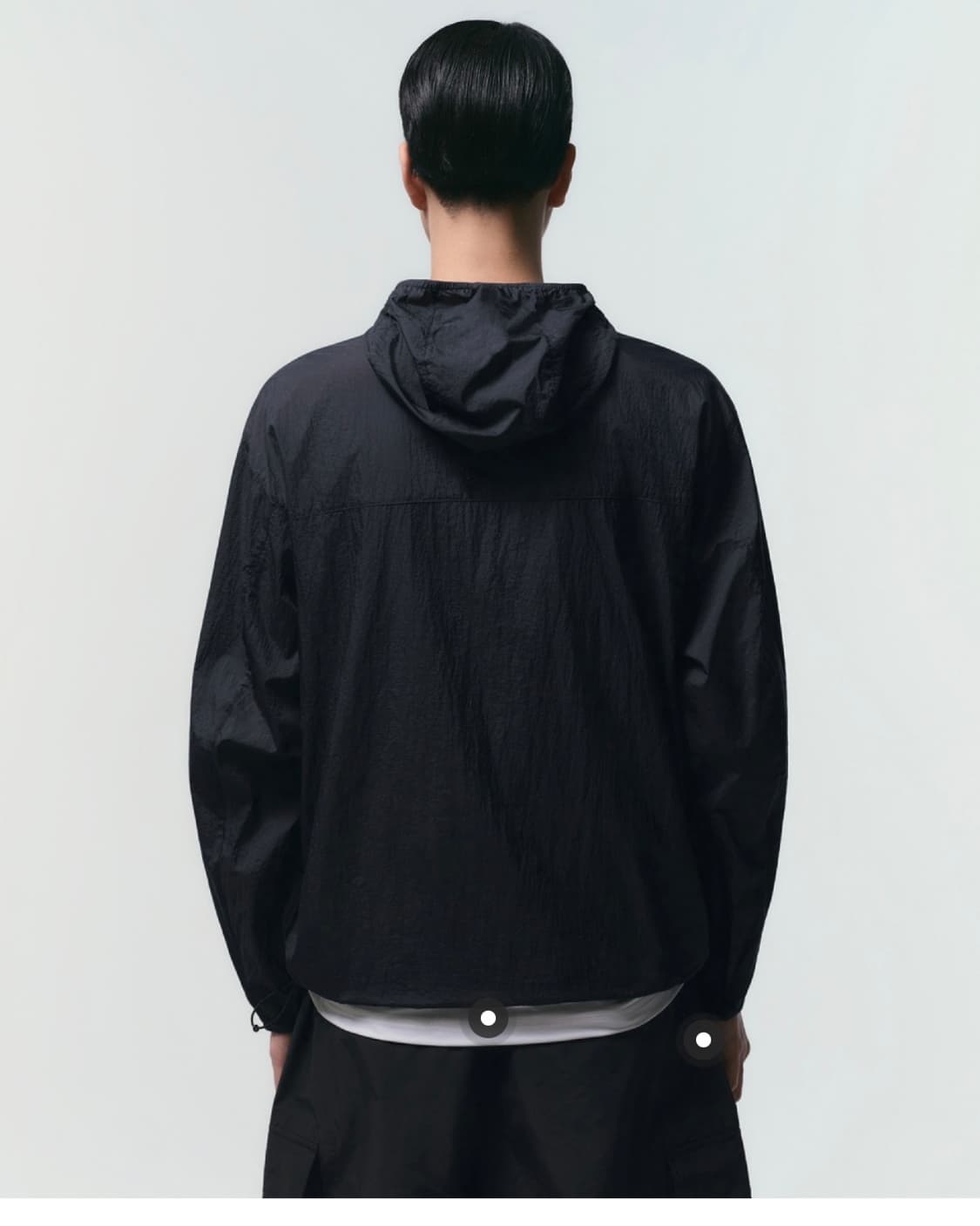 무신사스탠다드 시티 레저 시어 윈드브레이커 재킷 블랙 M 상품이미지6