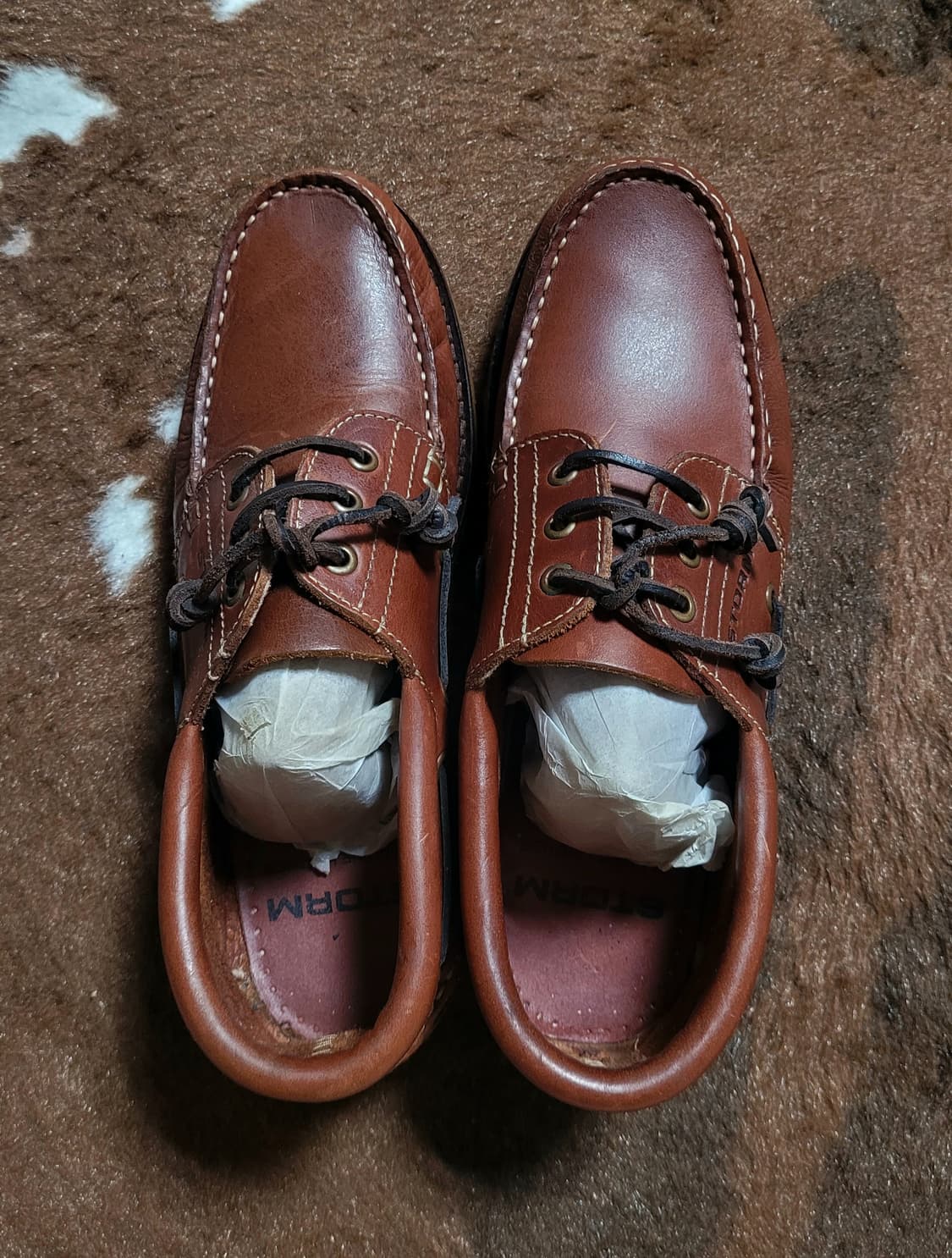 STORM 남성용 브라운 보트슈즈(280) 상품이미지6