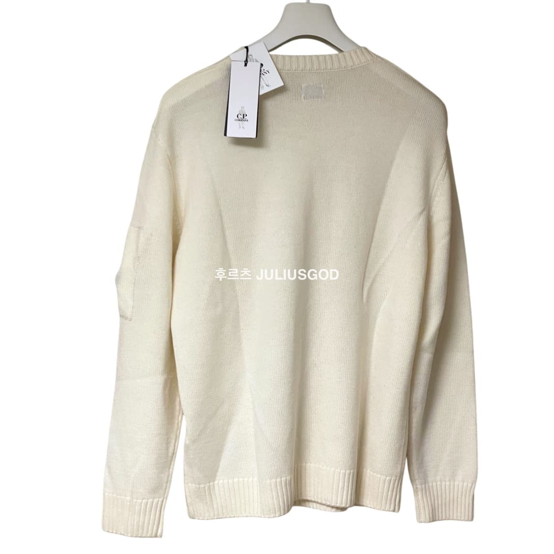 [110/새제품]CP COMPANY 씨피컴퍼니 울 100% 렌즈 니트 상품이미지6