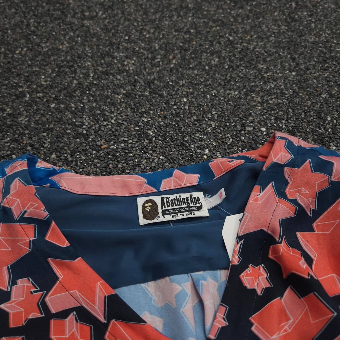 베이프 스타 패턴 디티일 미디 원피스 (80) 상품이미지5