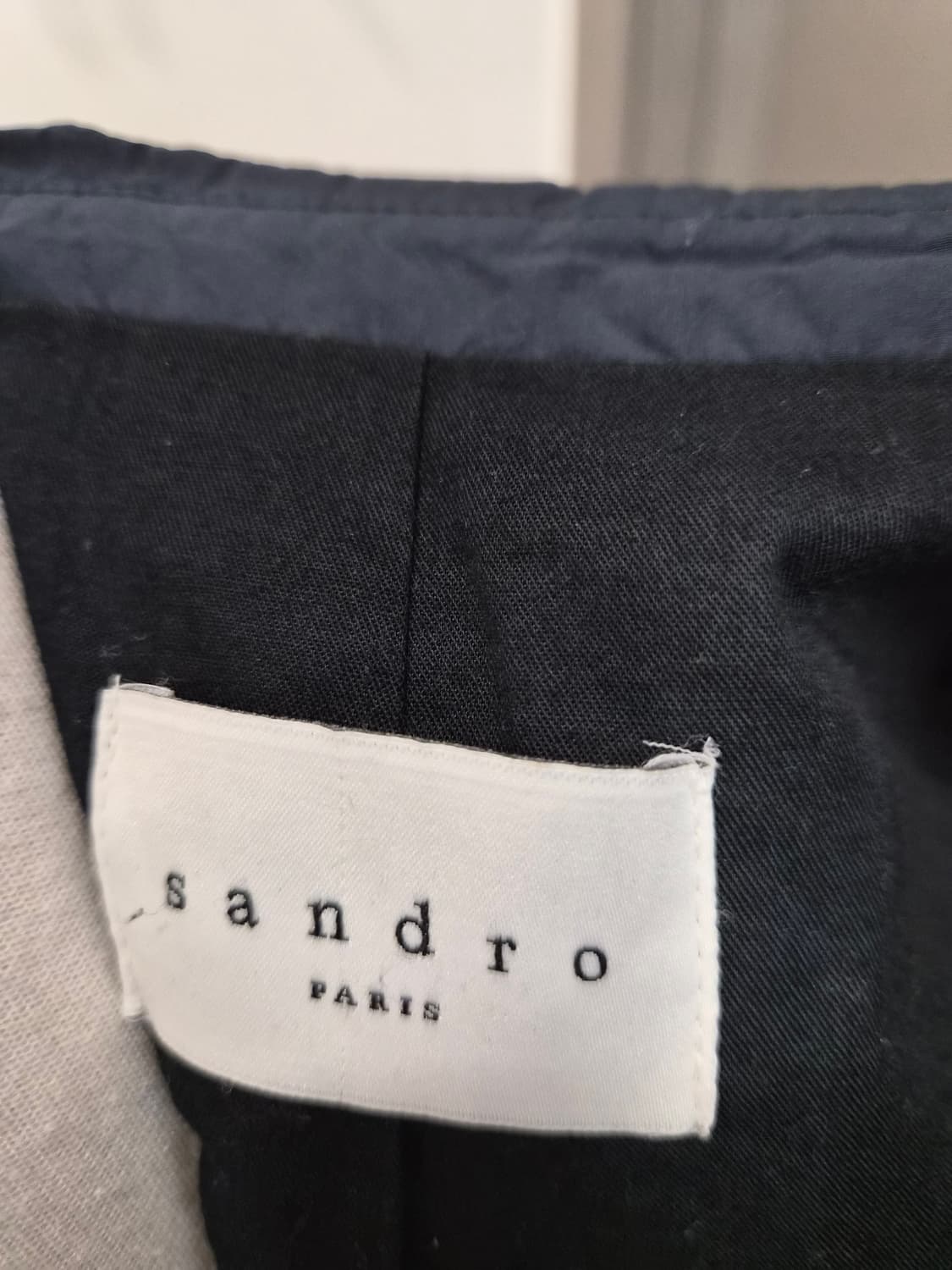 산드로 파리(Sandro Paris) 남성 네이비 캐주얼 블레이저 상품이미지5