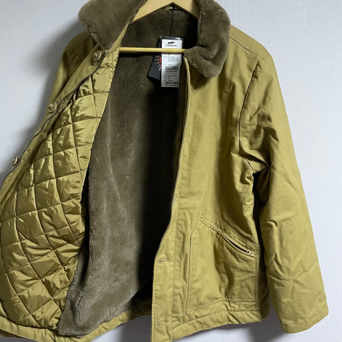 캉골 클레식 덱자켓 베이지 XL (105, 약간 흠)  상품이미지2