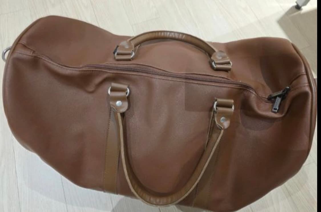 BIRKENSTOCK 브라운 가죽 보스턴백 여행용 가방 상품이미지2