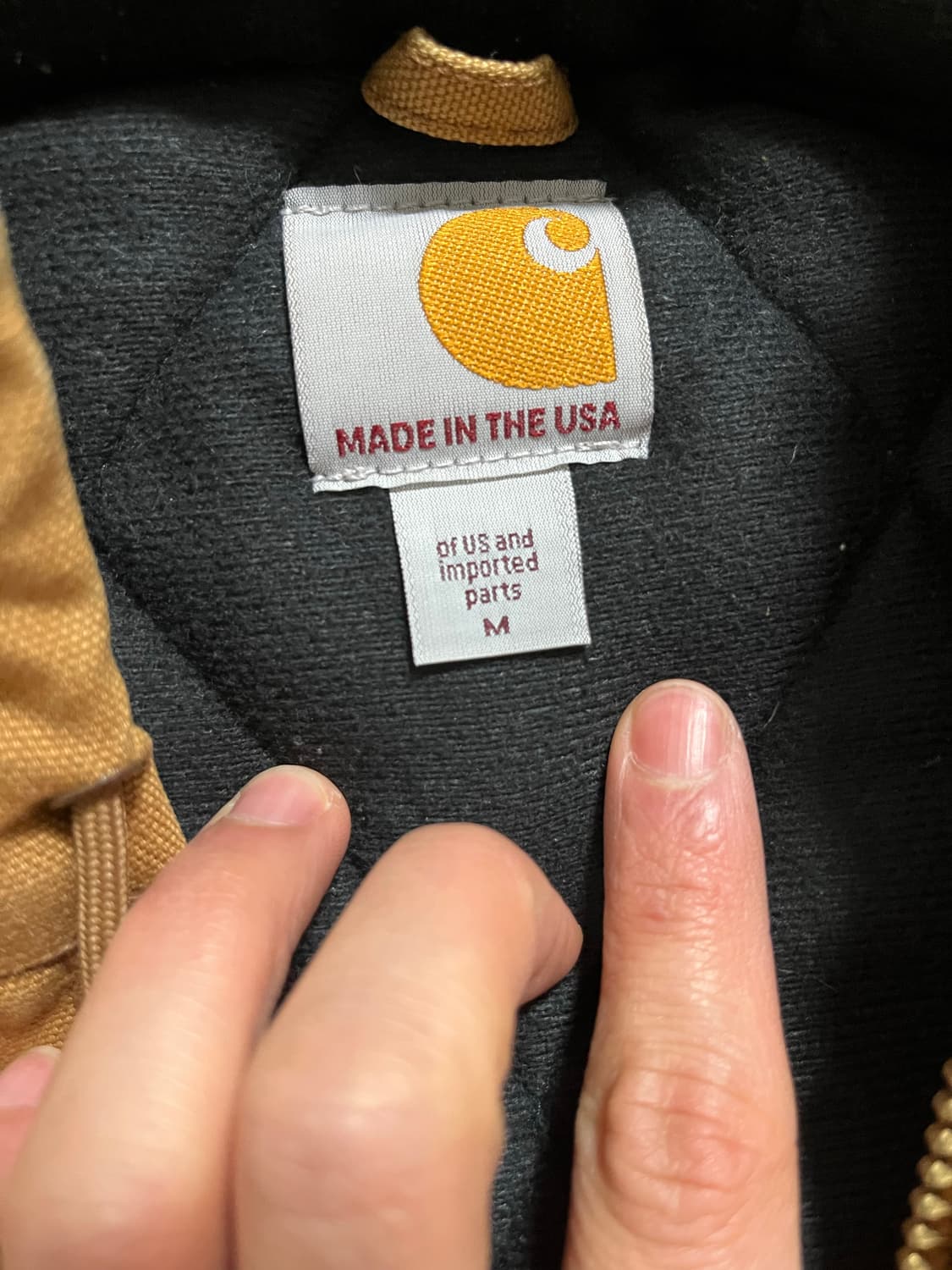 칼하트 덕 액티브 J140 브라운 M 상품이미지2