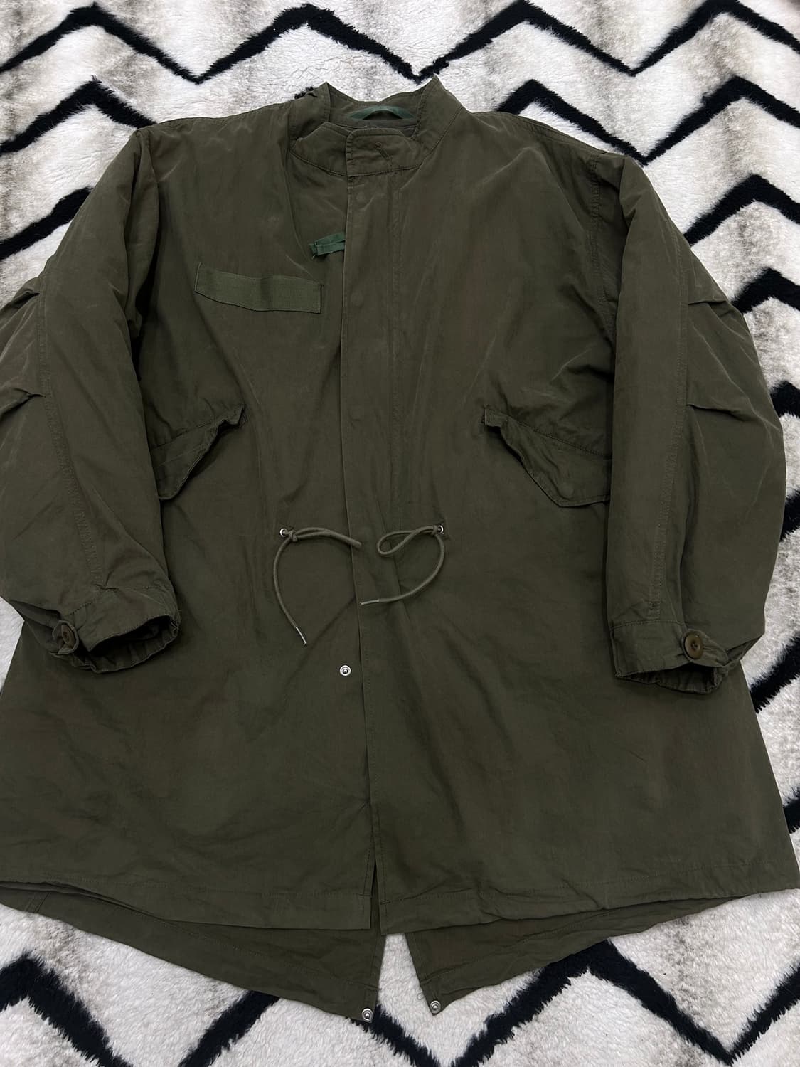 [S]라퍼지스토어 피쉬테일 야상/카키 상품이미지2