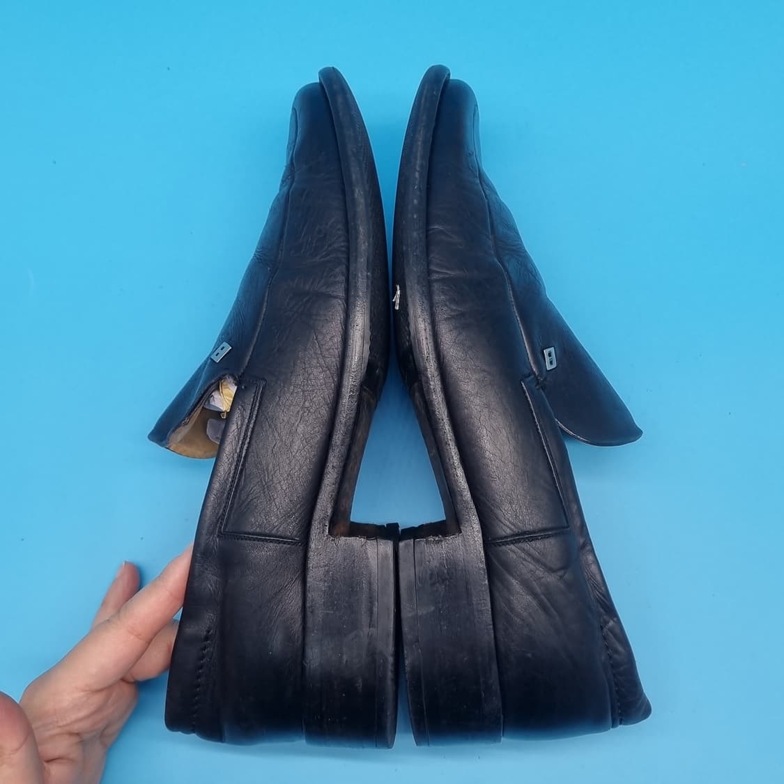 oo 발리 레더 남성로퍼 260 굽4 상품이미지5