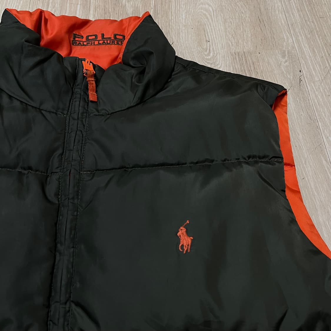 폴로 랄프로렌 키즈 리버시블 패딩 조끼 M/12-14 상품이미지4