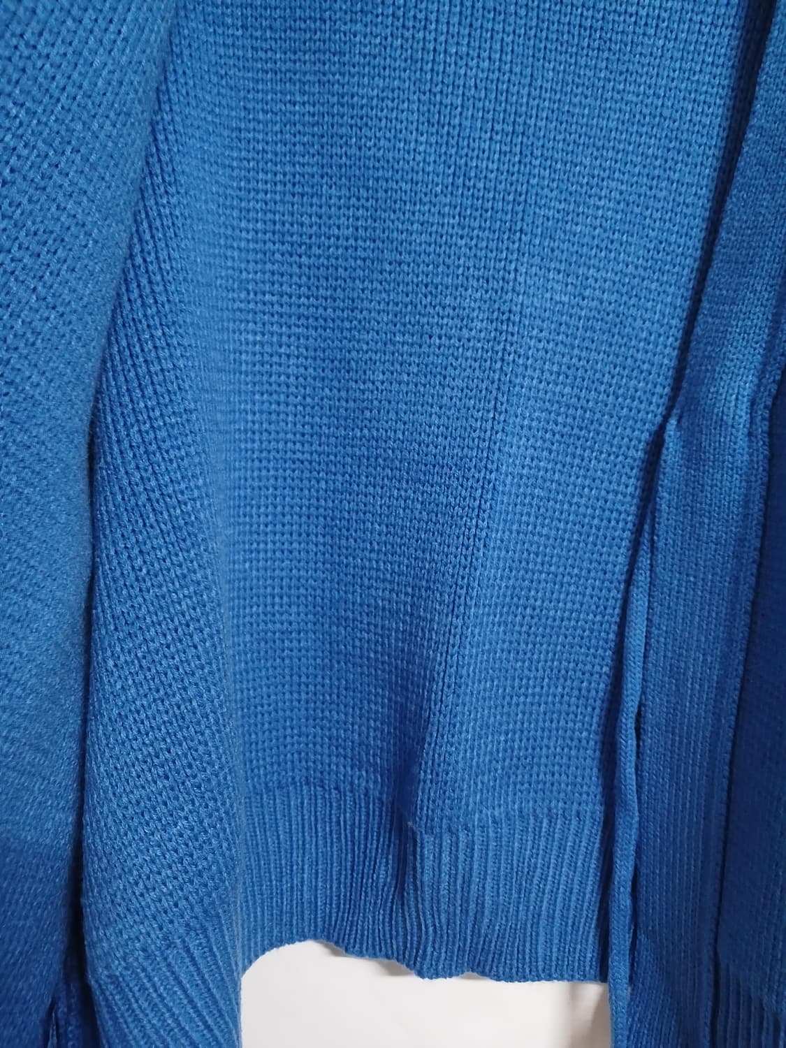 (F)박시니트 볼레로 블루 상품이미지5