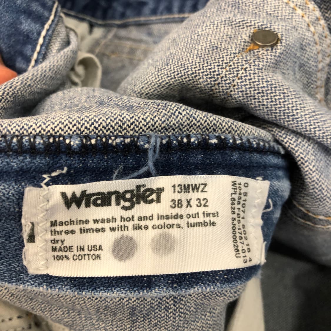 90s Wrangler pants 13mwz-36 상품이미지3