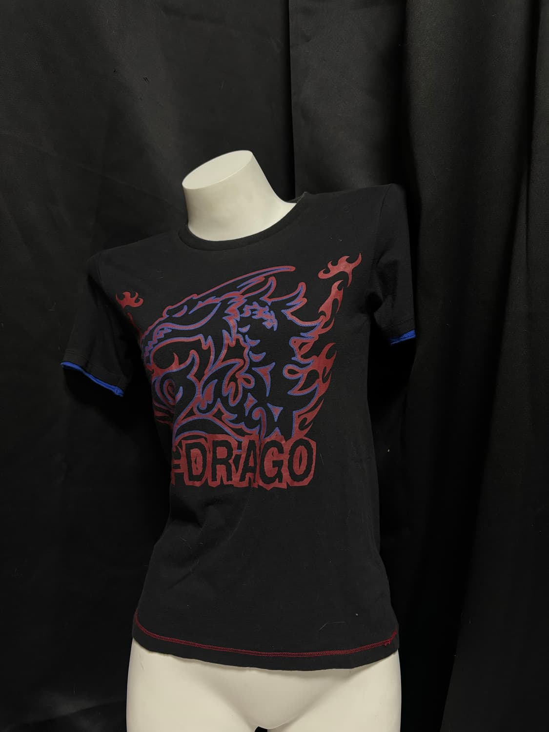 “Unknown” Y2K Dragon Print Tee 상품이미지6