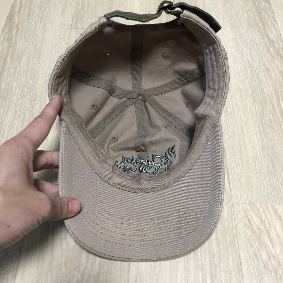 (ONE SIZE) 밴드 마이 케미컬 로맨스 머천다이즈 볼캡 베이지 상품이미지7