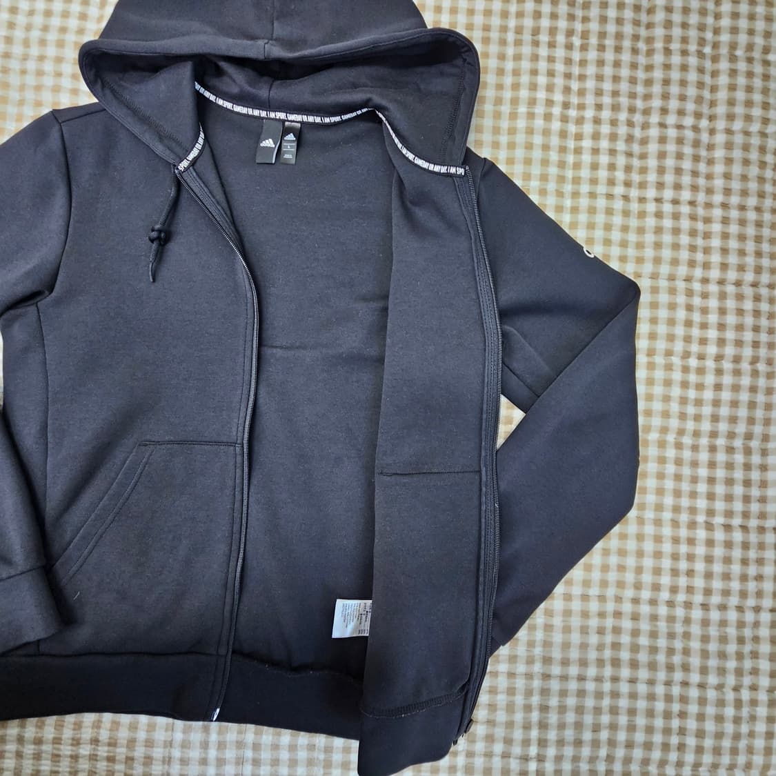 아디다스 간절기 후드집업 자켓 남자100 상품이미지6