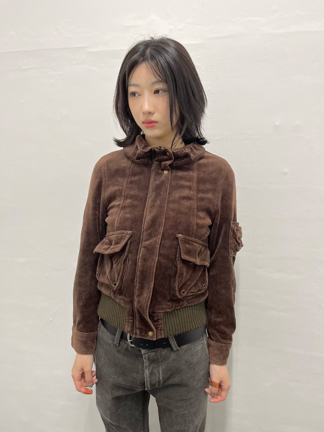 Y2K Velvet Jacket 상품이미지7