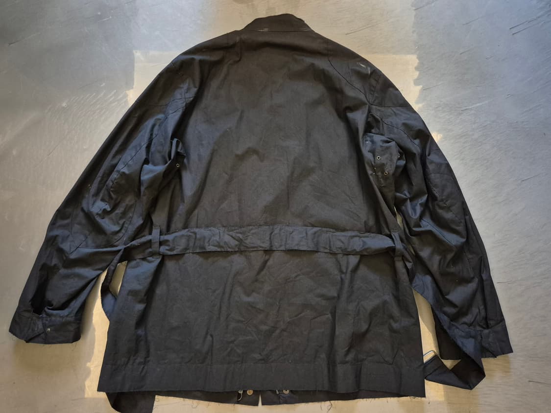 90s VALENTINO 왁스드 코튼 필드 자켓 상품이미지2