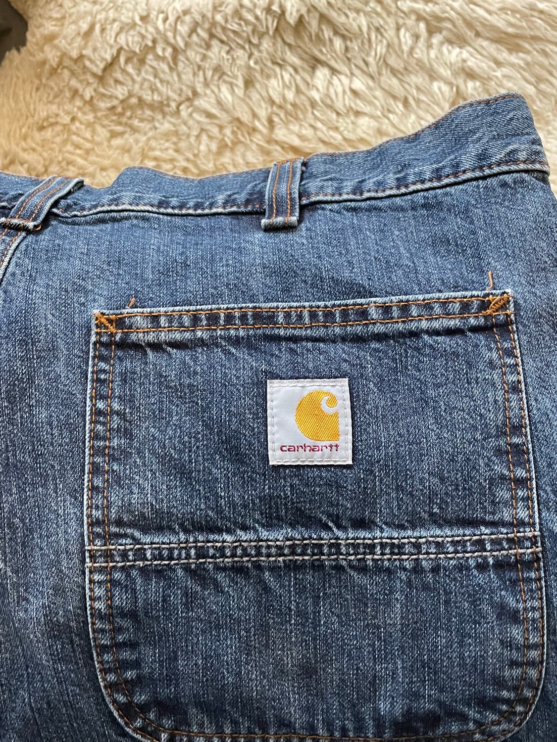 칼하트 더블니 데님 팬츠 상품이미지5