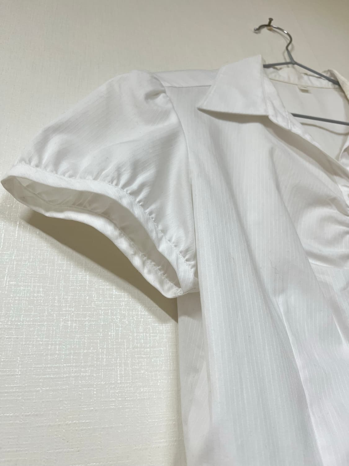 브랜디멜빌깔 일본빈티지 화이트 퍼프 블라우스 상품이미지6