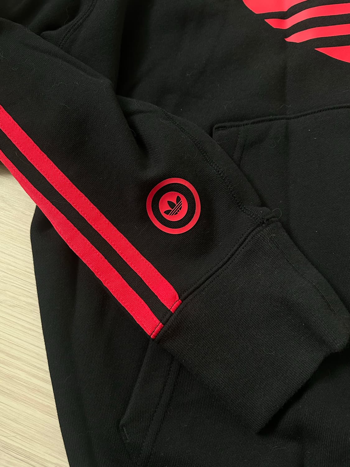 새상품 Adidas X bape 아디다스 베이프 얼티밋 샤크 후드 XL 상품이미지8