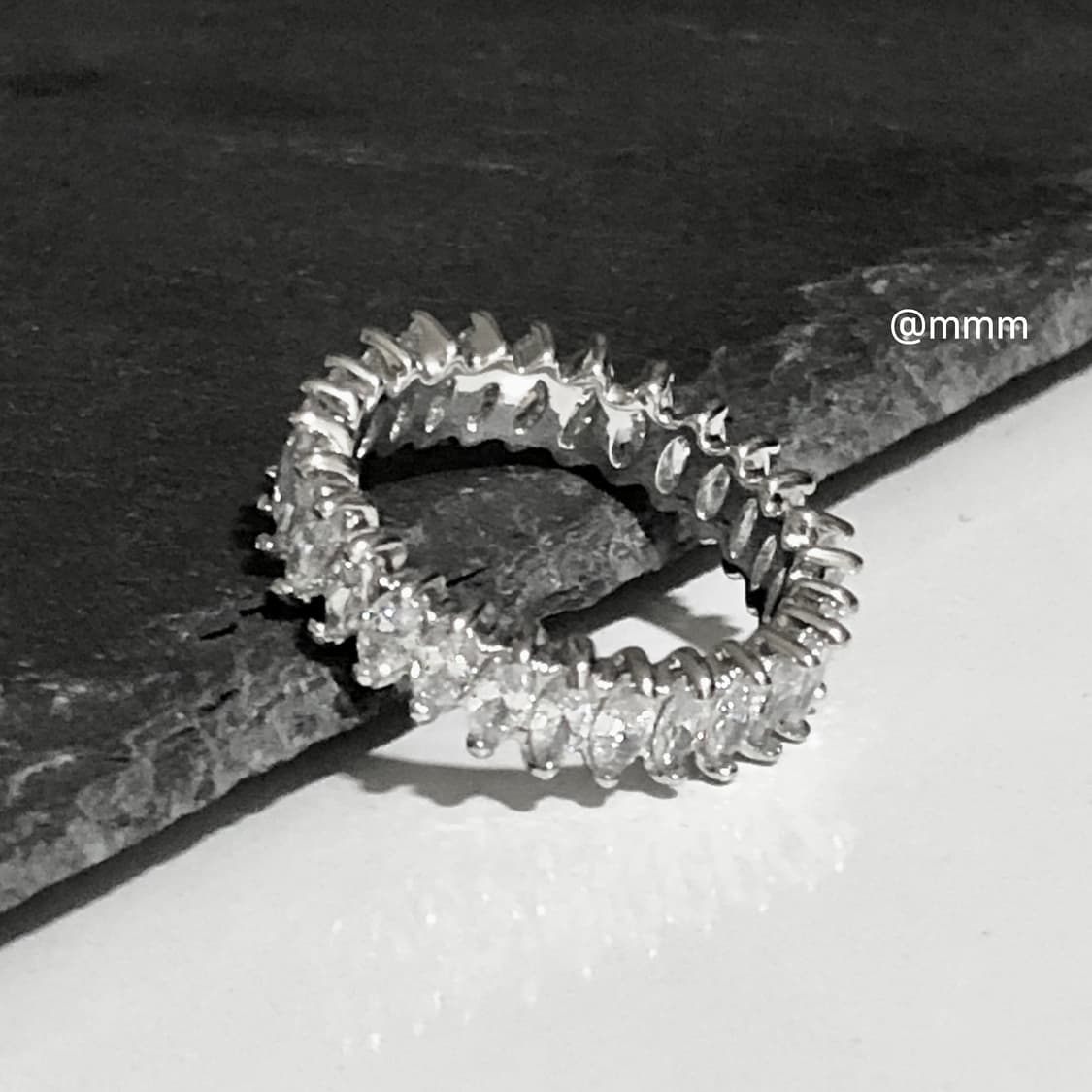 (Unisex) 영롱 바케트 테니스 팔찌 상품이미지8