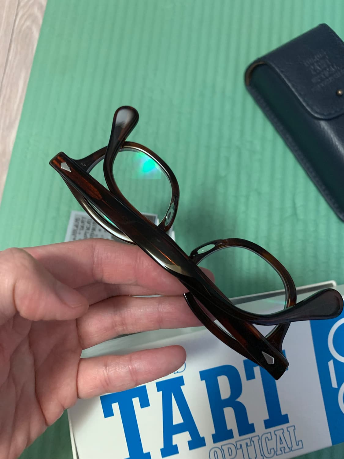줄리어스 타르트 옵티컬 g.b.gafas 아넬 데미앰버 44x24 상품이미지4
