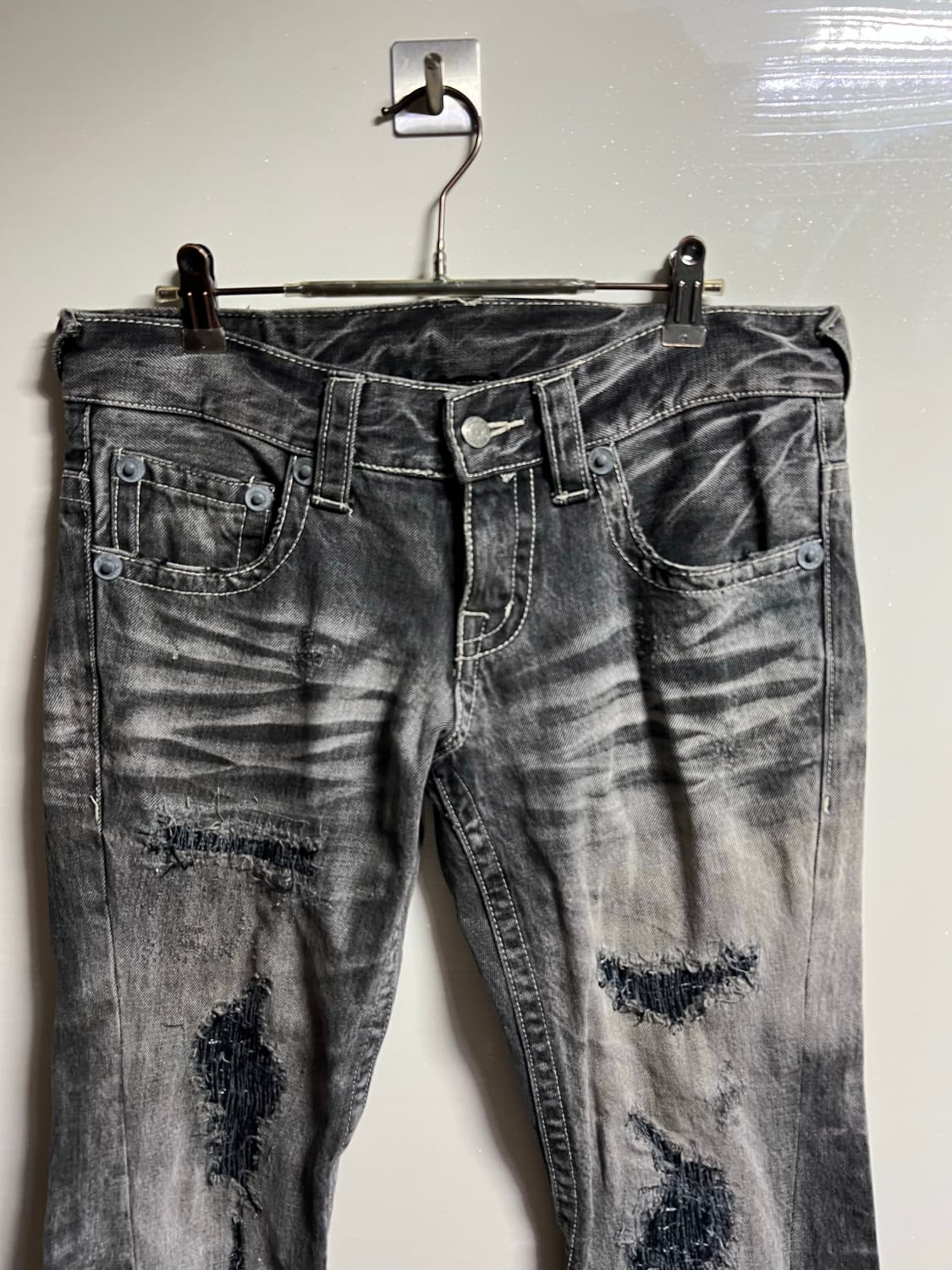 Y2k Tornado mart 토네이도 마트 부츠컷 팬츠 상품이미지2