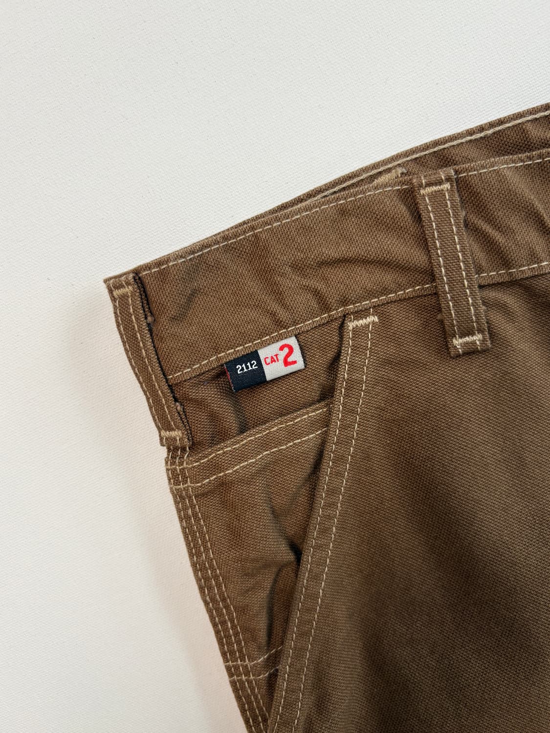 USA 칼하트FR 워크팬츠 브라운 상품이미지5