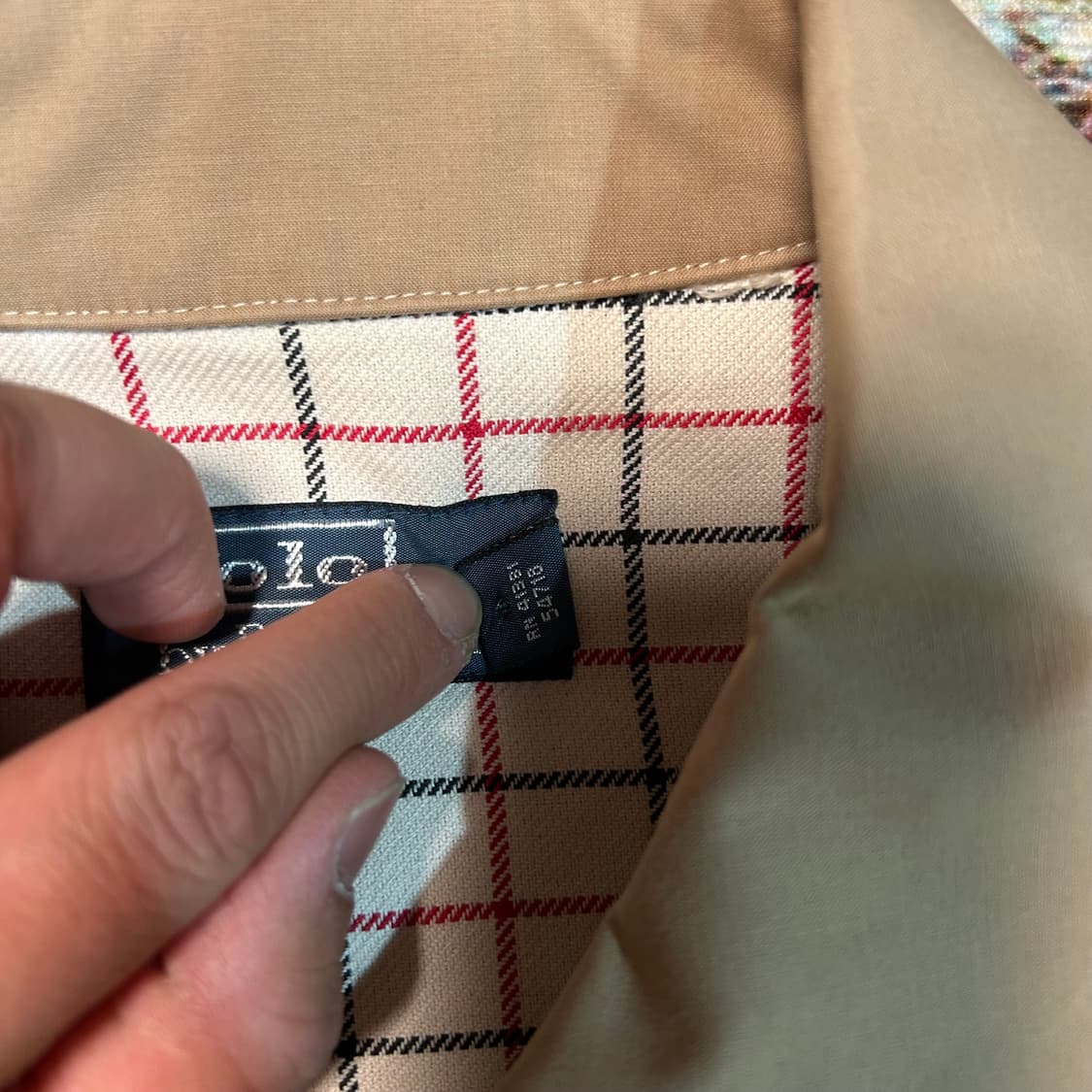 [L] 00s 폴로 랄프로렌 심실링 레인 필드코트 상품이미지6