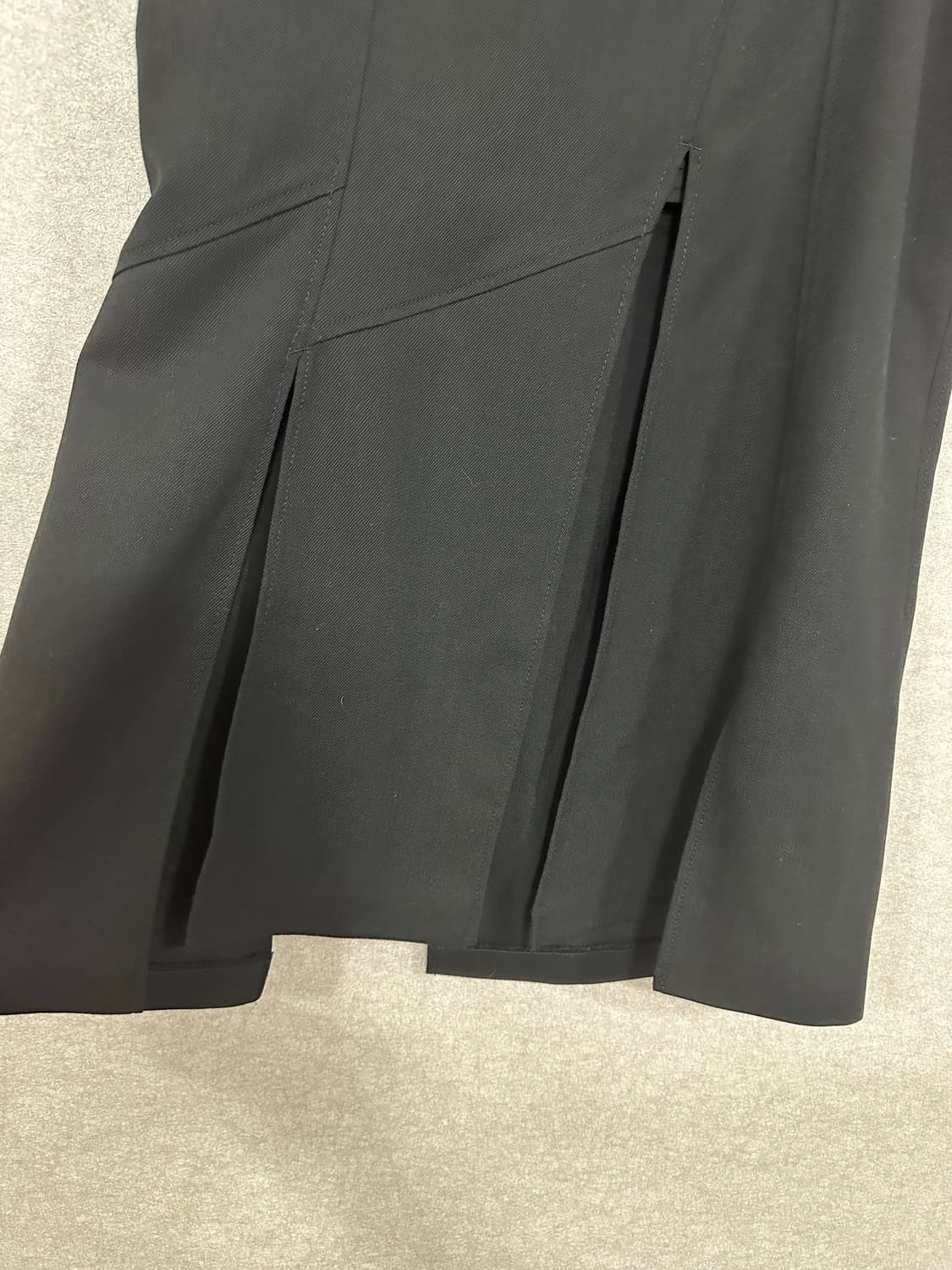 알렉산더맥퀸 트임 언발 롱스커트 상품이미지7