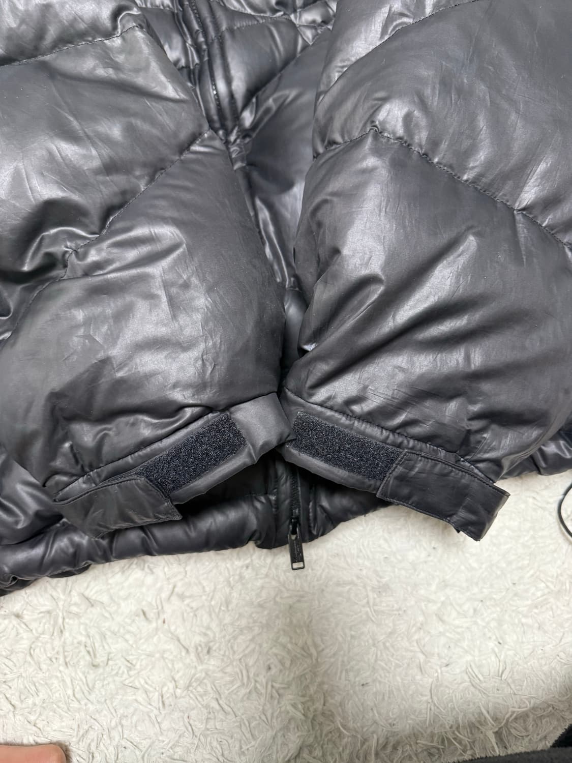 (4)언더커버 22aw 레더 다운 자켓 패딩 상품이미지4