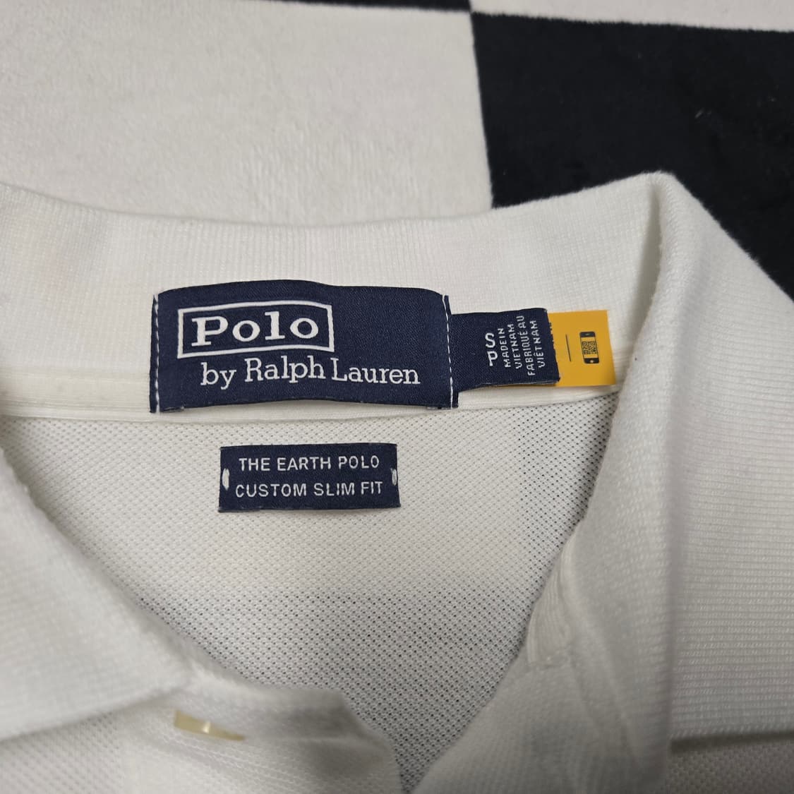 S 폴로랄프로렌 어스폴로 반팔 카라티셔츠 화이트 상품이미지3