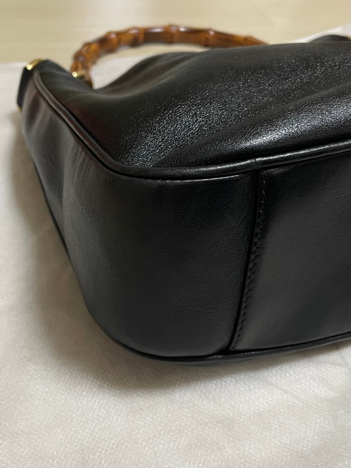 빈티지 구찌 뱀부백 상품이미지8