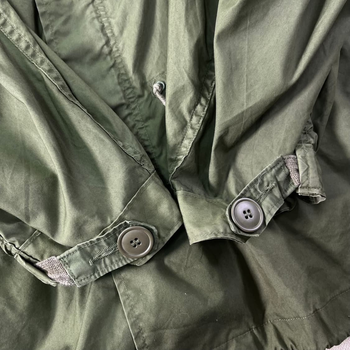 100 미군 오리지날 피쉬테일 개파카 m65 상품이미지5