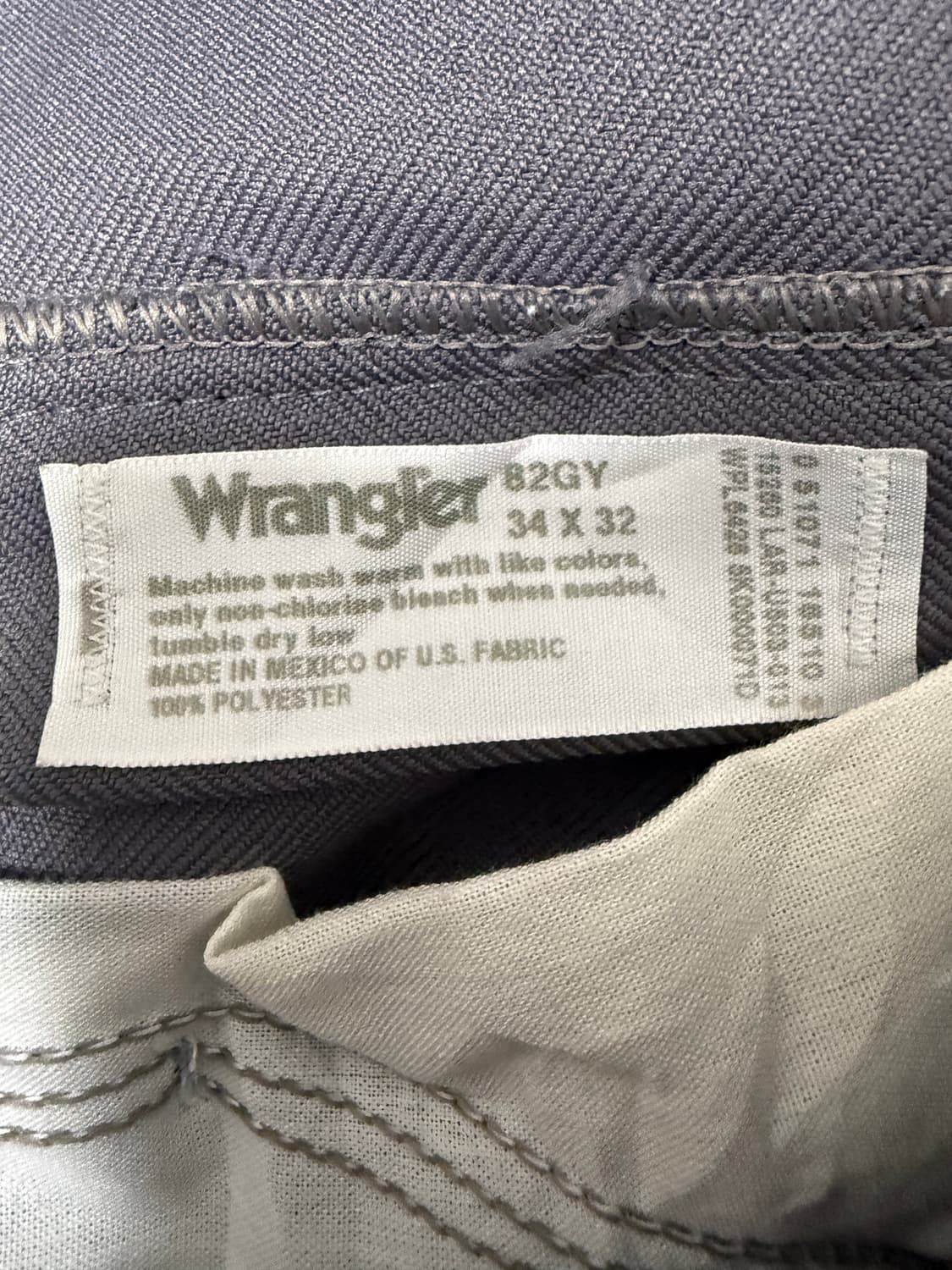 [32] 90‘s Wrangler 부츠컷 메카닉 치노팬츠 상품이미지2