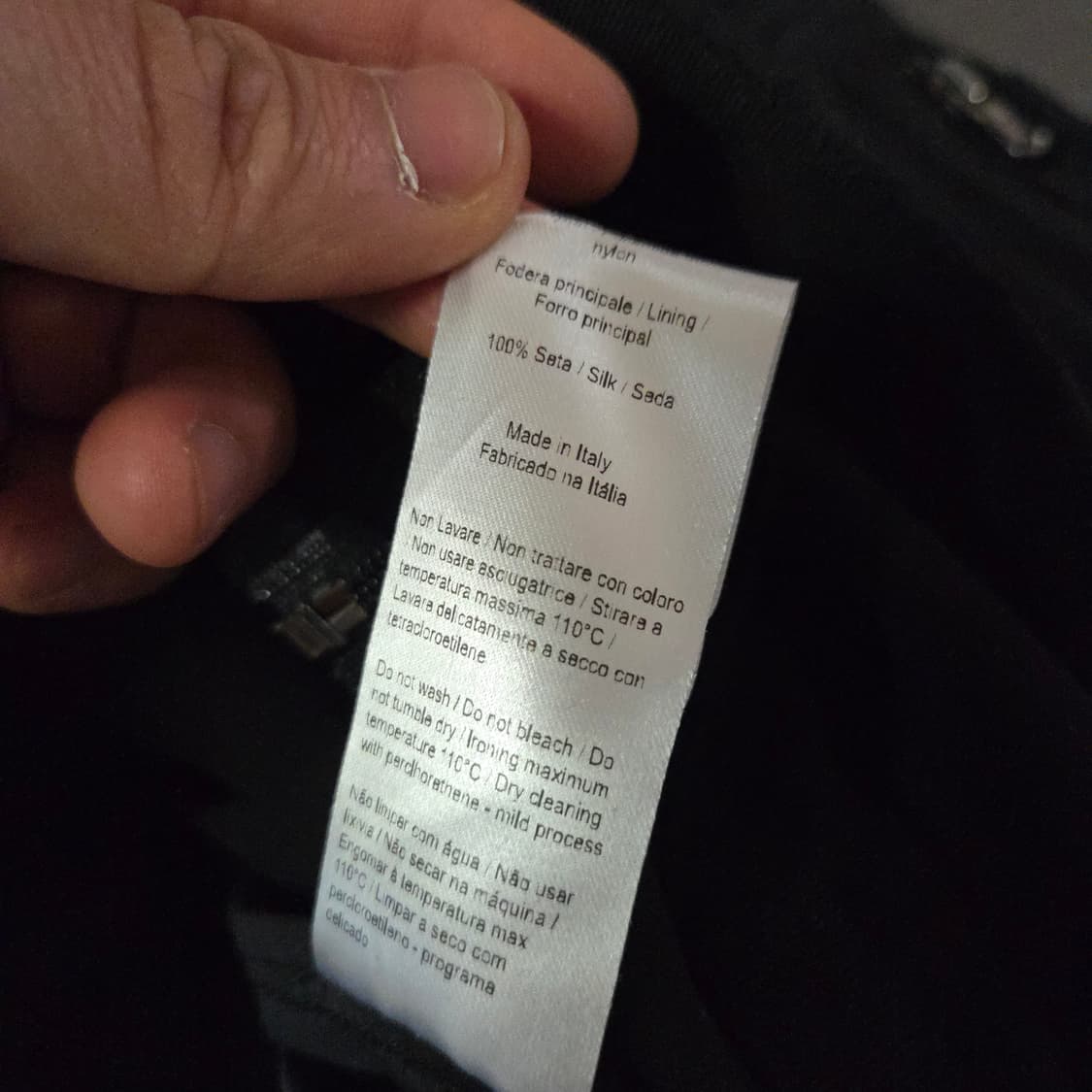 N21 누메로벤투노 여성 시스루 레이스 ma-1 봄버 자켓 블랙 상품이미지10