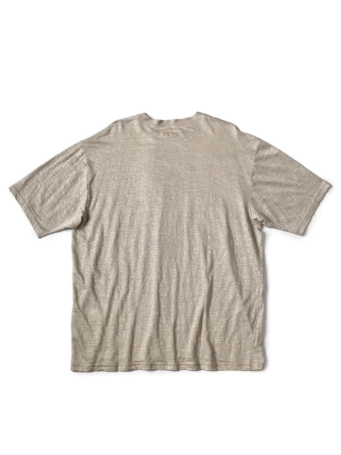 KAPITAL 캐피탈 린넨 천축 크루 티셔츠 (피아노&선페이스pt) 상품이미지3