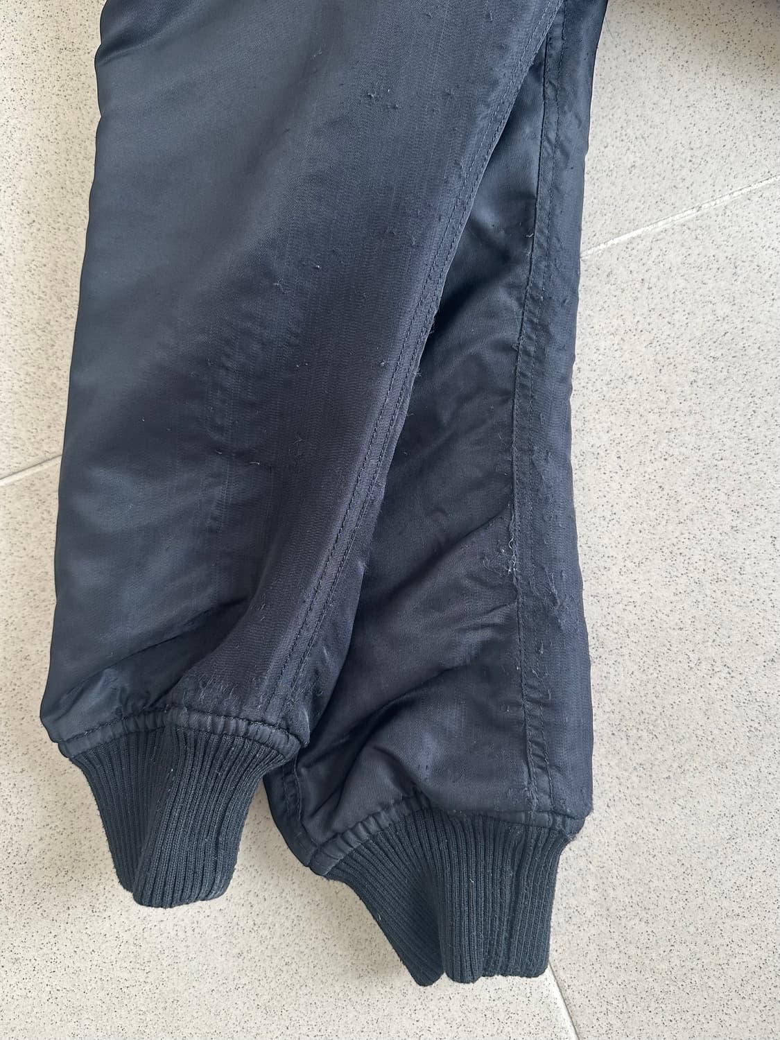 00s 빈티지 뉴욕필름아카데미 플라이트 자켓 S 상품이미지7