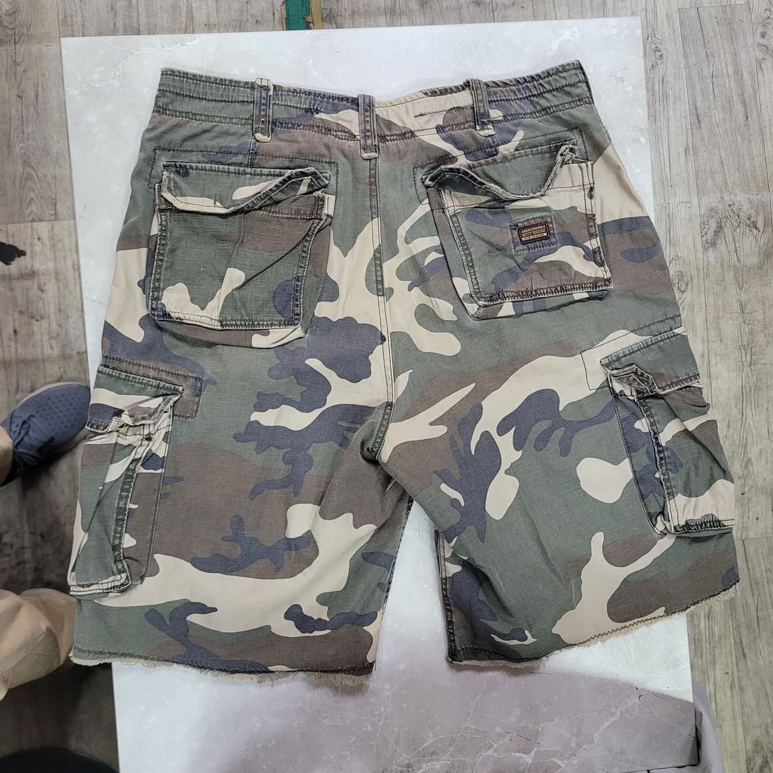 아베크롬비 카고 반바지 밀리터리 카모 상품이미지2