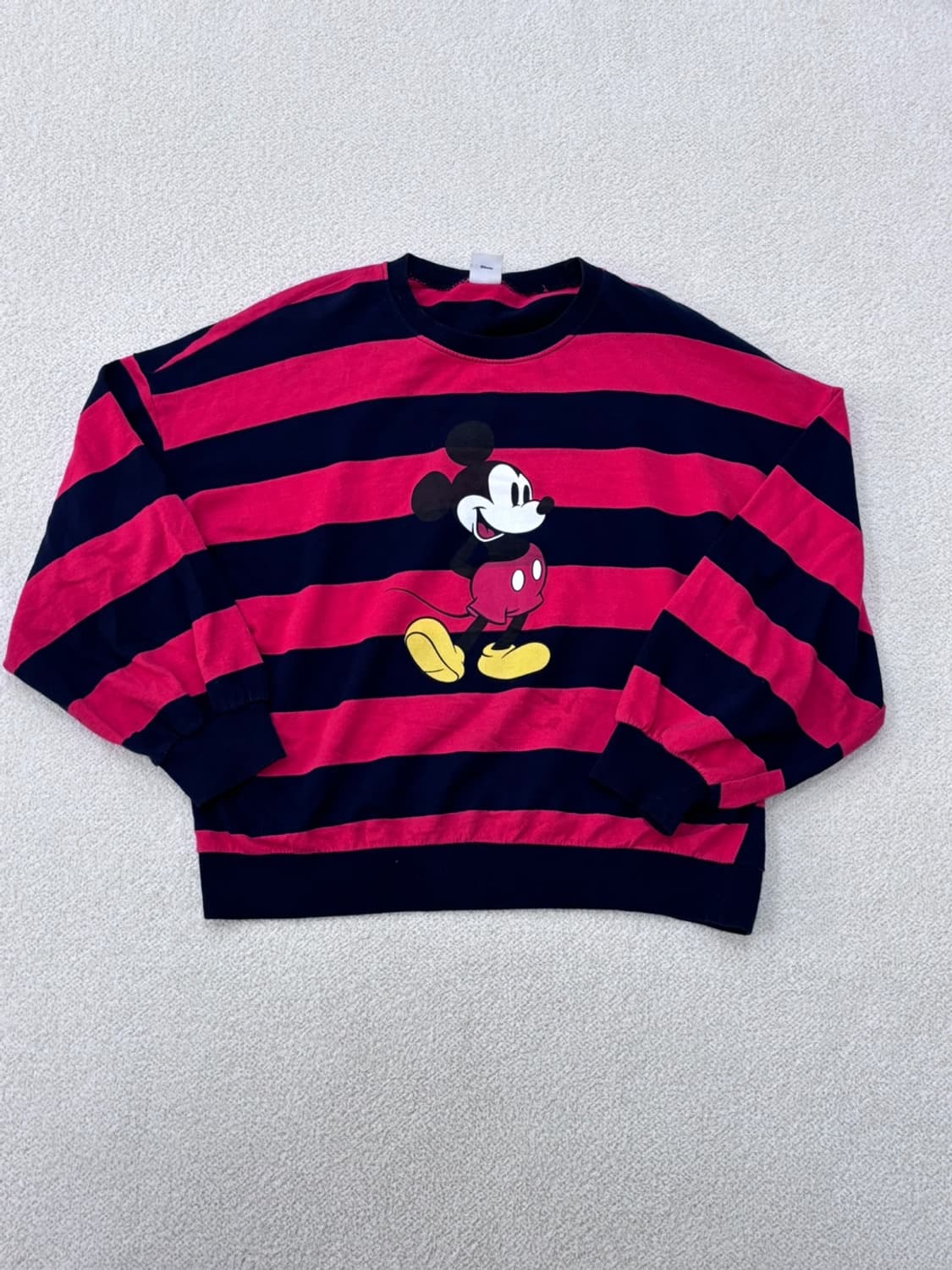 실측확인 디즈니 맨투맨 티셔츠 0306E 상품이미지1