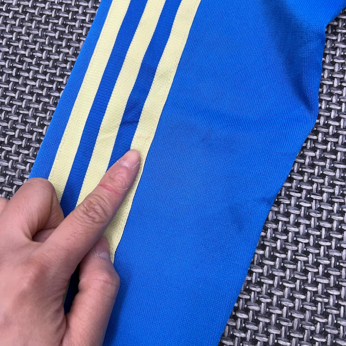 착샷O 아디다스 블루골드 후드져지 상품이미지5