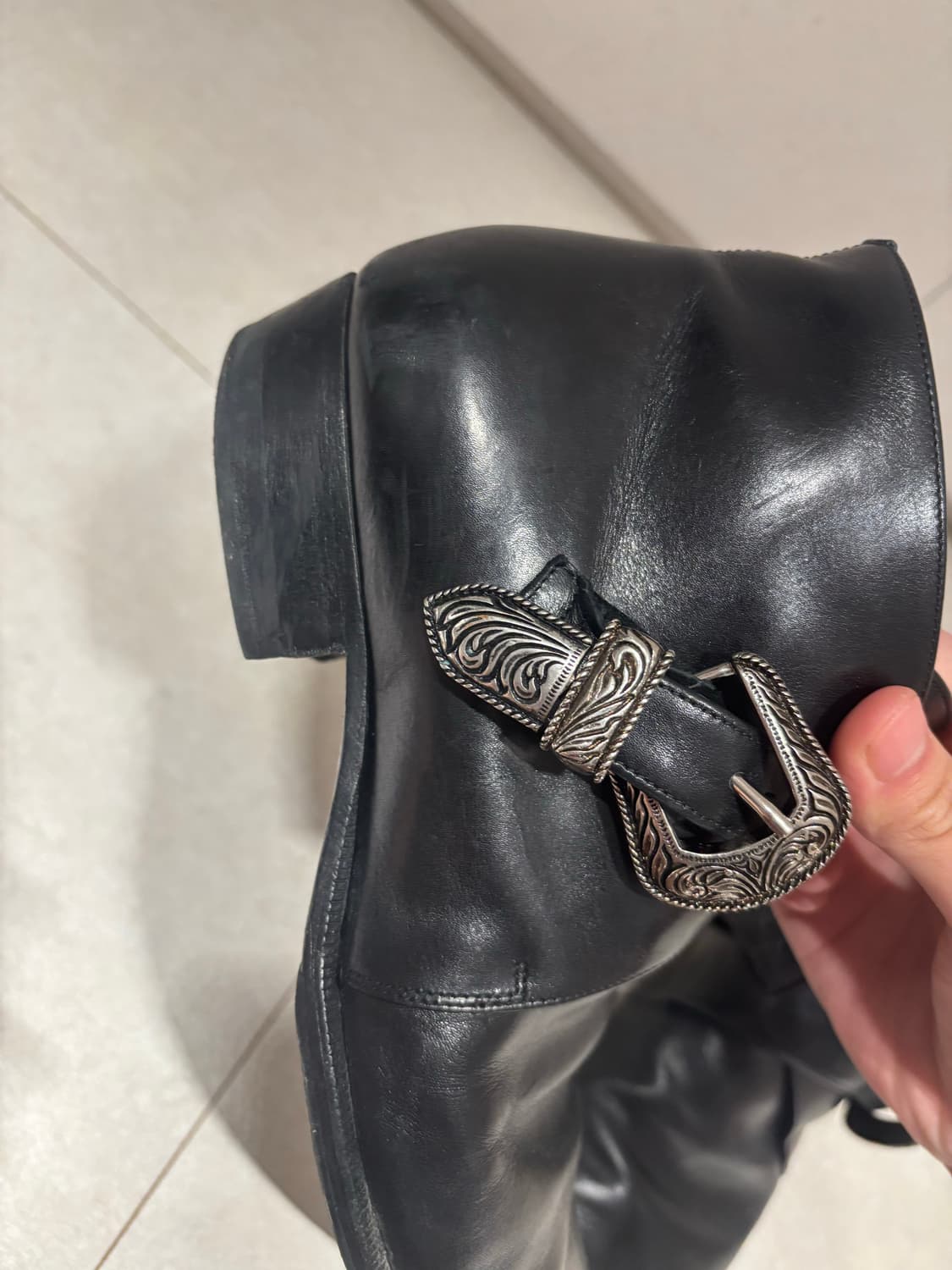 생로랑 ss14 덕키스 부츠 상품이미지4