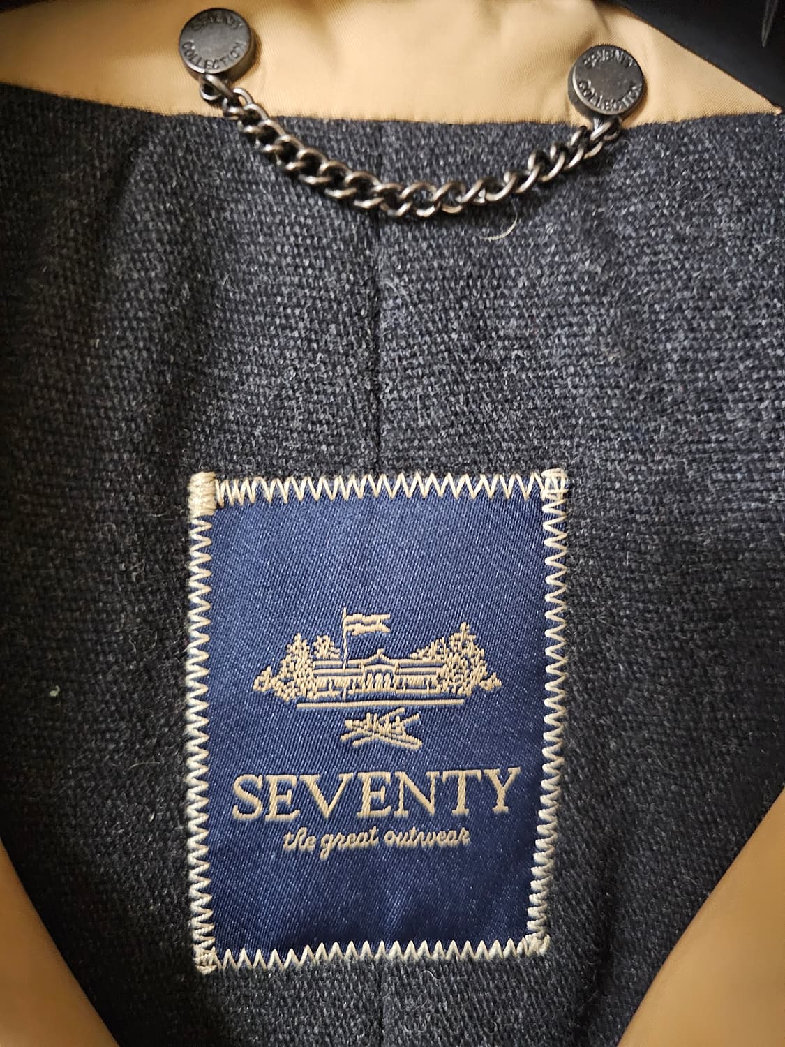 SEVENTY 더블 브레스티드 패딩재킷 L 상품이미지3