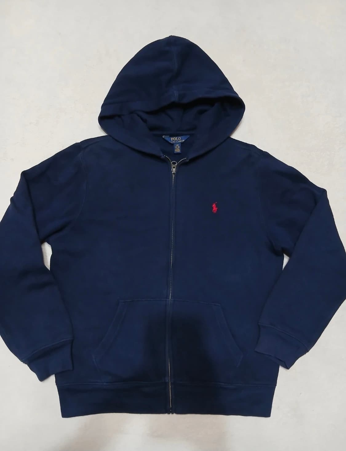 폴로 랄프로렌 키즈 네이비 후드집업 상품이미지1