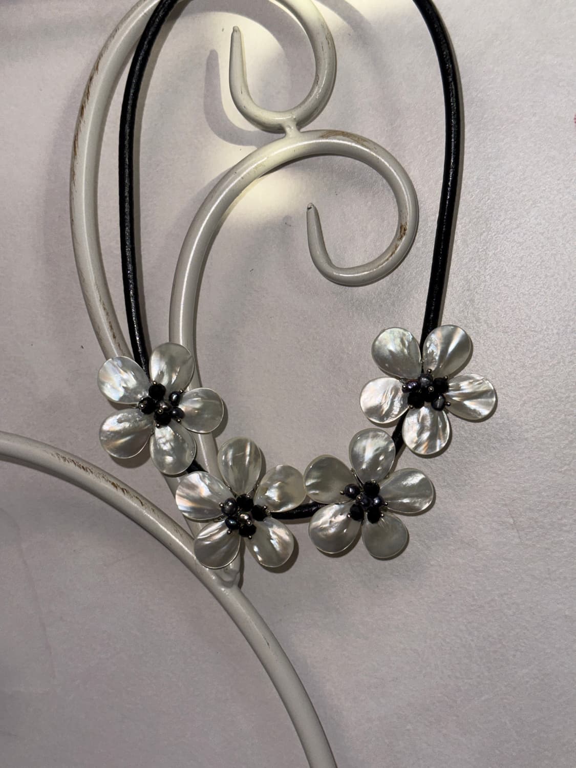 Shell flower beads necklace  상품이미지6